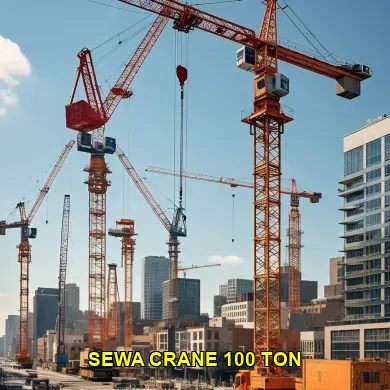 sewa crane 100 ton